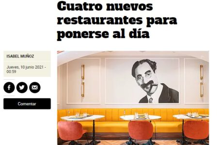 Groucho en Metropoli El Mundo (10.06.2021)